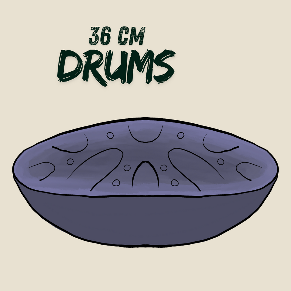 30 cm Tong Drums