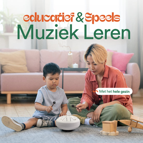 Tongue drum - Gewoon Wit - 20 cm